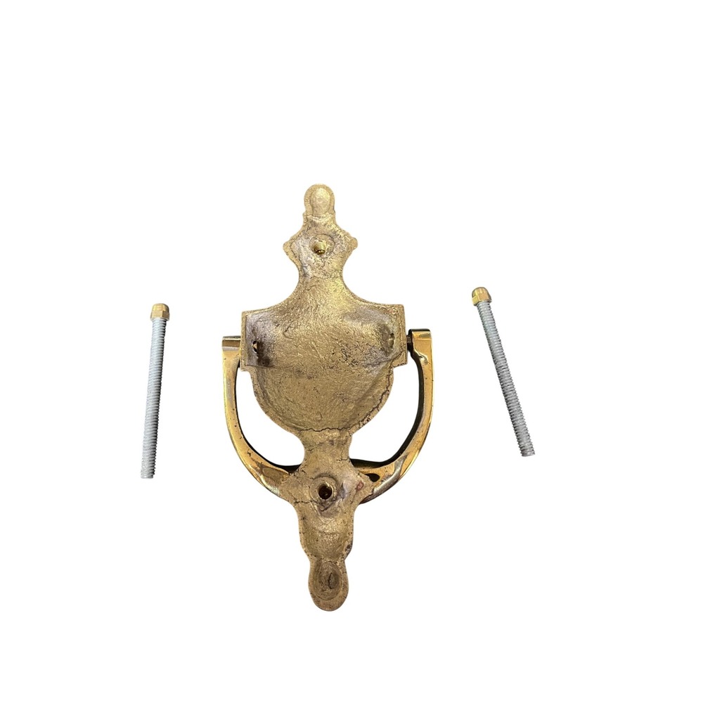 Liffey Artefacts Brass Failte Door Knocker Ireland Celtic Welcome Gold - Picture 4 of 4